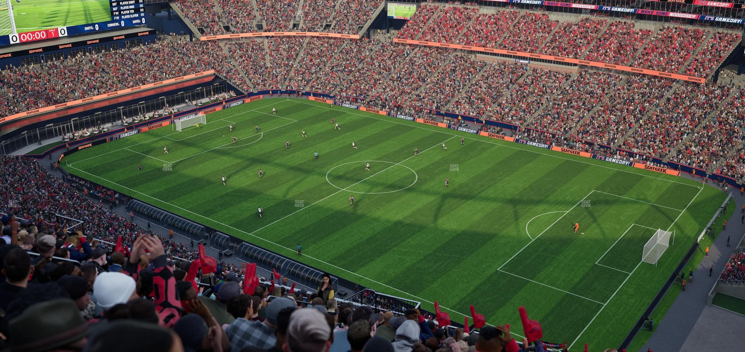 Gillette Stadium - Section 304 Seat View