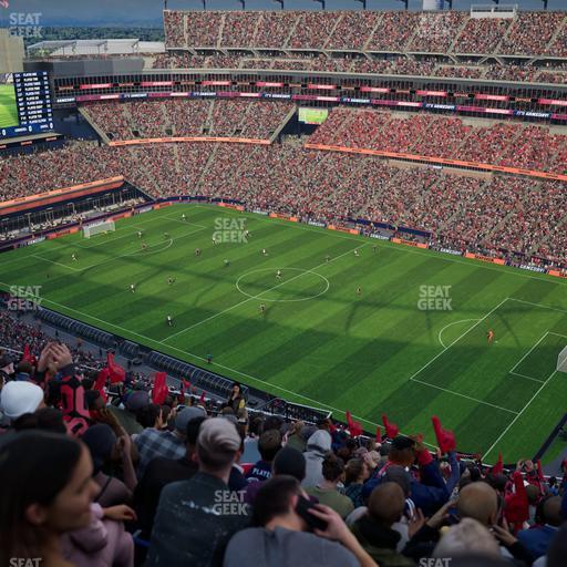 Gillette Stadium - Section 304 Seat View