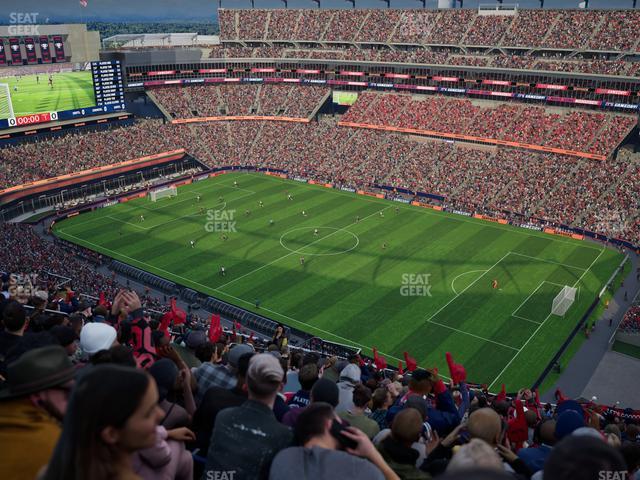 Gillette Stadium - Section 304 Seat View