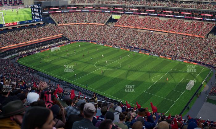 Gillette Stadium - Section 304 Seat View