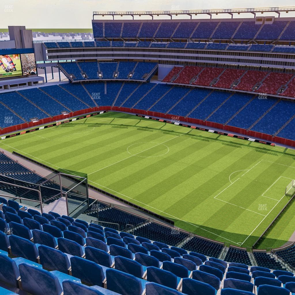 Gillette Stadium - Section 304 Seat View