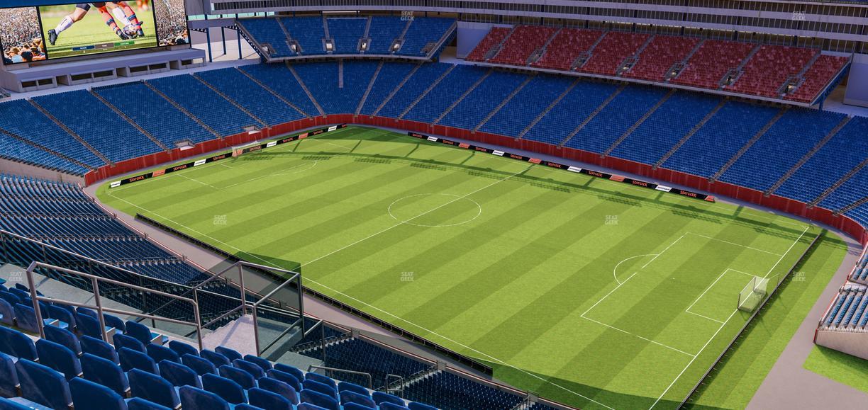 Gillette Stadium - Section 304 Seat View