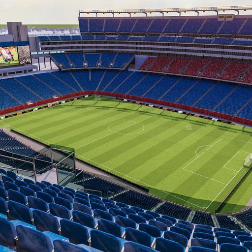 Gillette Stadium - Section 304 Seat View