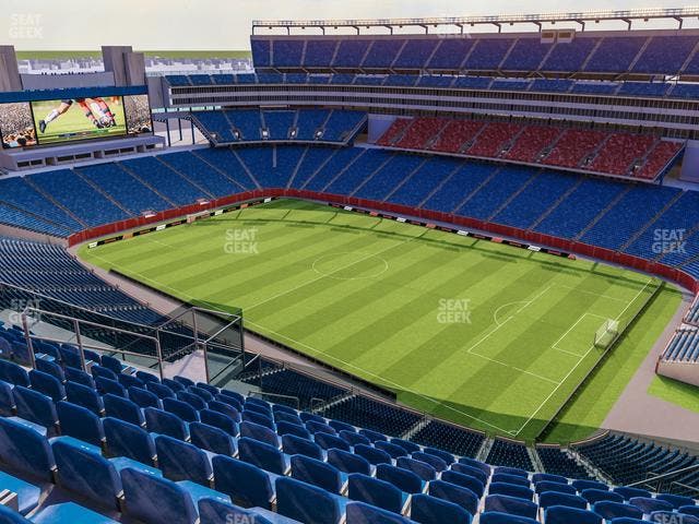 Gillette Stadium - Section 304 Seat View