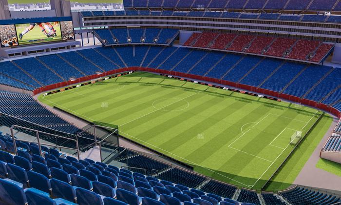 Gillette Stadium - Section 304 Seat View