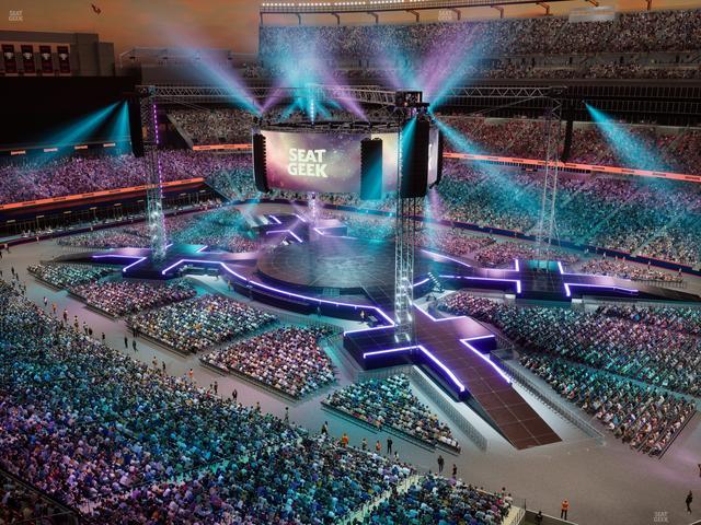 Gillette Stadium - Section 304 Seat View