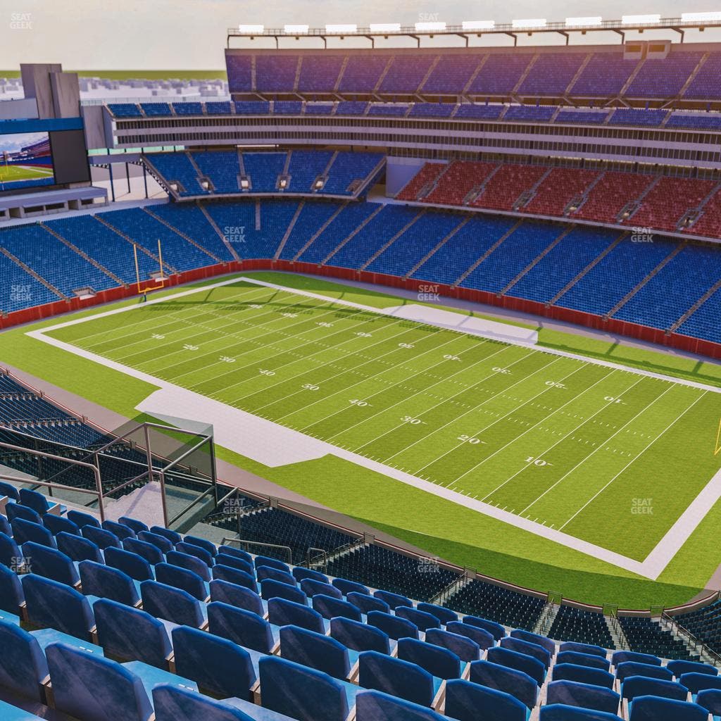 Gillette Stadium - Section 304 Seat View