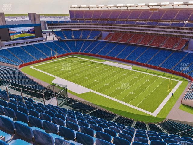 Gillette Stadium - Section 304 Seat View