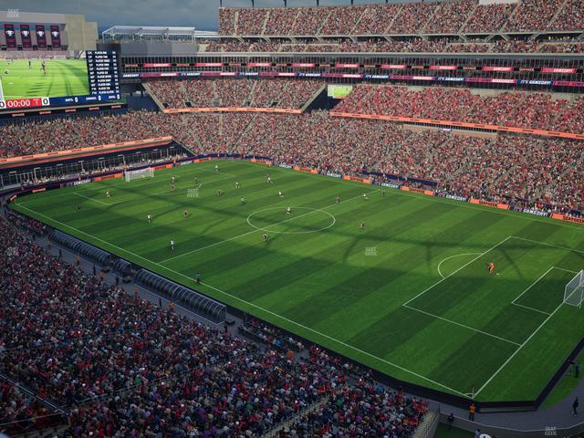 Gillette Stadium - Section 304 Seat View