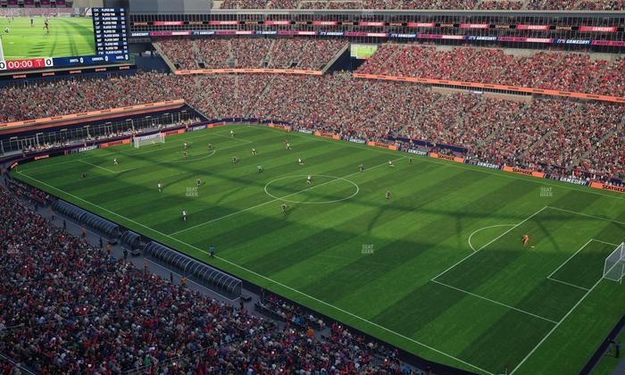 Gillette Stadium - Section 304 Seat View