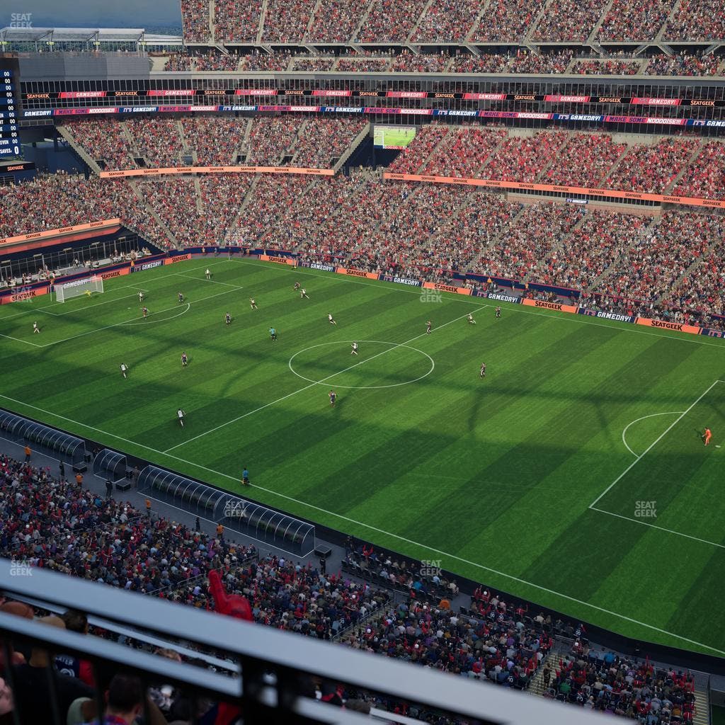 Gillette Stadium - Section 305 Seat View