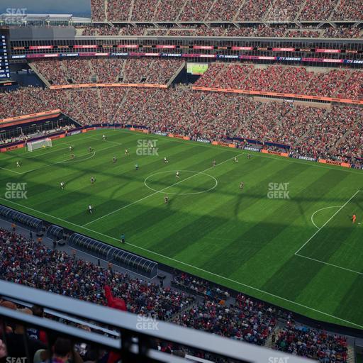 Gillette Stadium - Section 305 Seat View