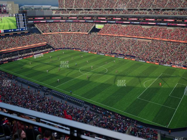 Gillette Stadium - Section 305 Seat View