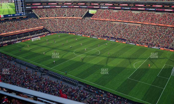 Gillette Stadium - Section 305 Seat View