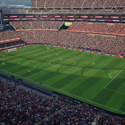 Gillette Stadium - Section 305 Seat View