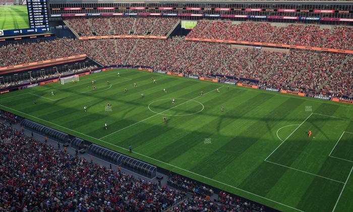 Gillette Stadium - Section 305 Seat View