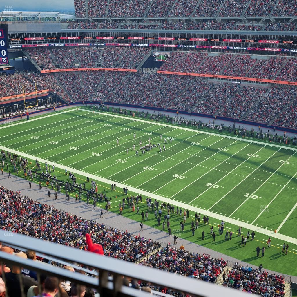 Gillette Stadium - Section 305 Seat View