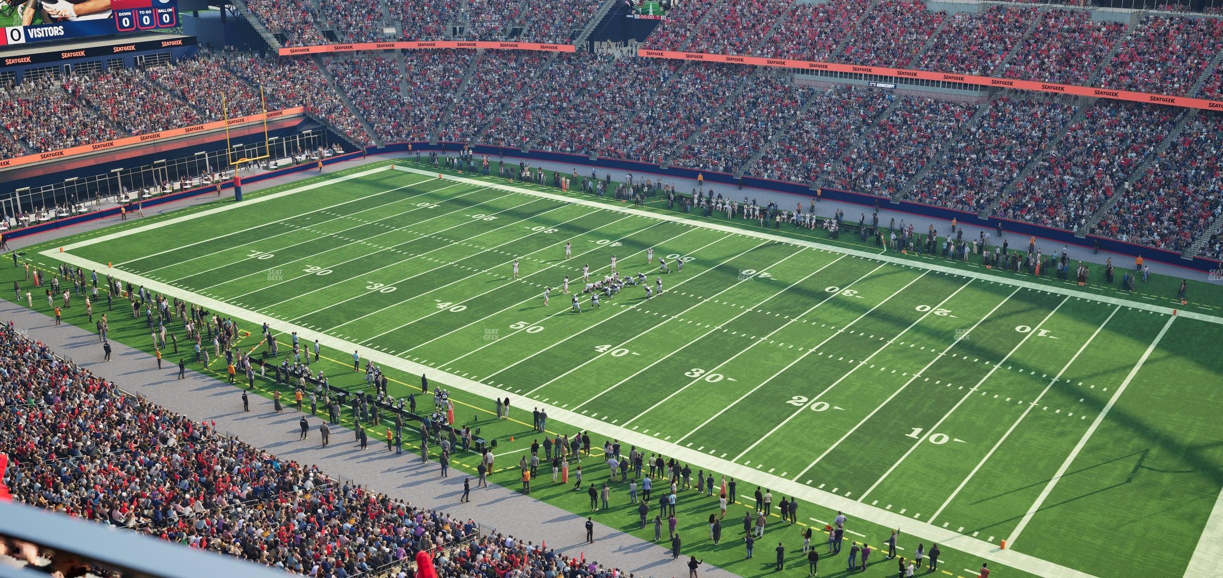 Gillette Stadium - Section 305 Seat View