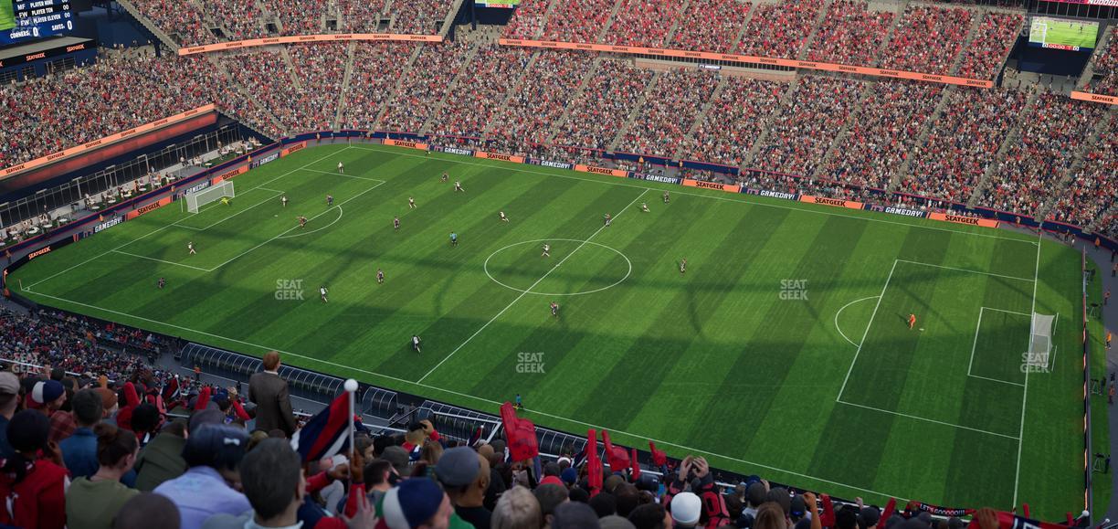 Gillette Stadium - Section 306 Seat View