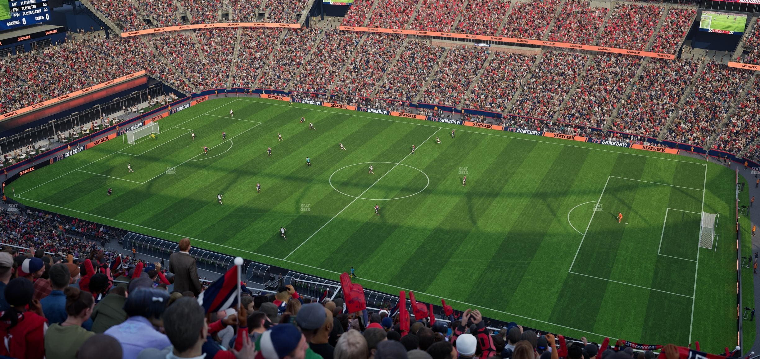 Gillette Stadium - Section 306 Seat View