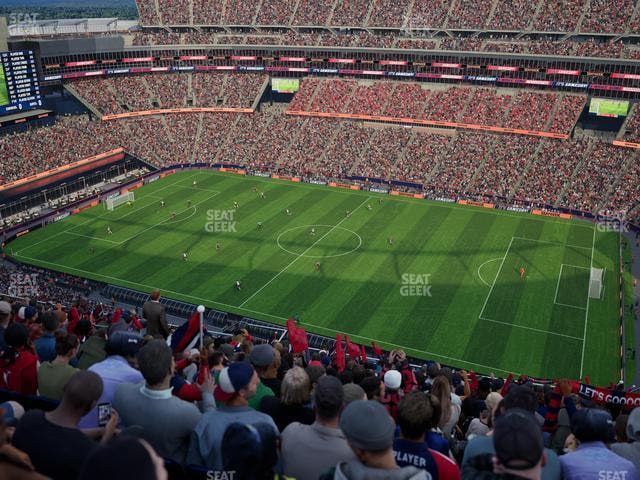 Gillette Stadium - Section 306 Seat View