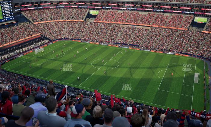 Gillette Stadium - Section 306 Seat View