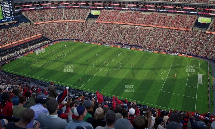 Gillette Stadium - Section 306 Seat View