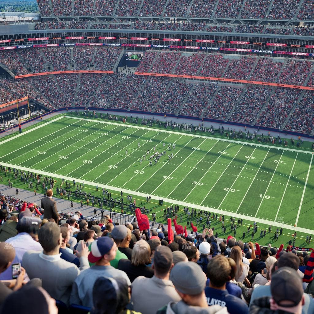 Gillette Stadium - Section 306 Seat View