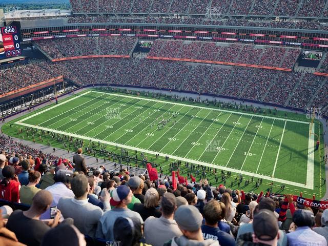 Gillette Stadium - Section 306 Seat View Gillette Stadium - Section 306 Seat View