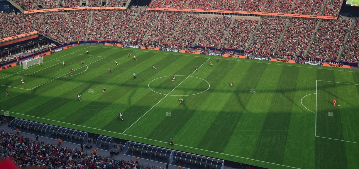 Gillette Stadium - Section 307 Seat View