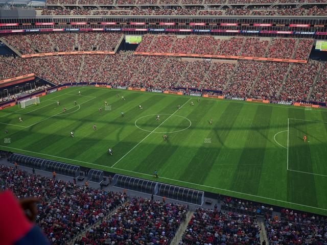 Gillette Stadium - Section 307 Seat View