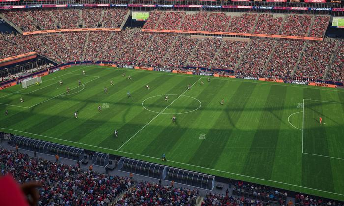 Gillette Stadium - Section 307 Seat View