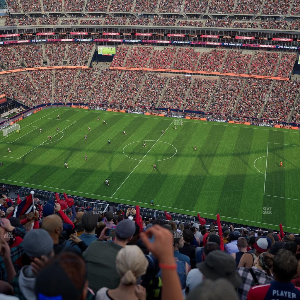 Gillette Stadium - Section 307 Seat View