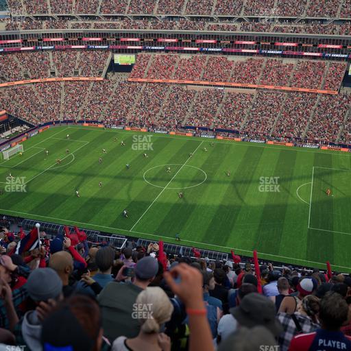 Gillette Stadium - Section 307 Seat View