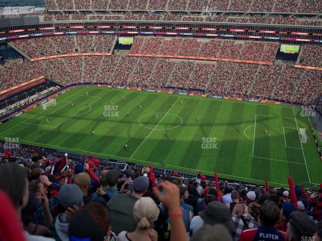 Gillette Stadium - Section 307 Seat View