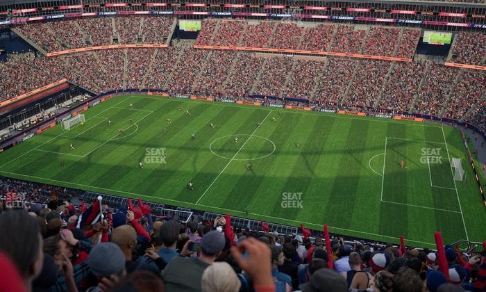 Gillette Stadium - Section 307 Seat View