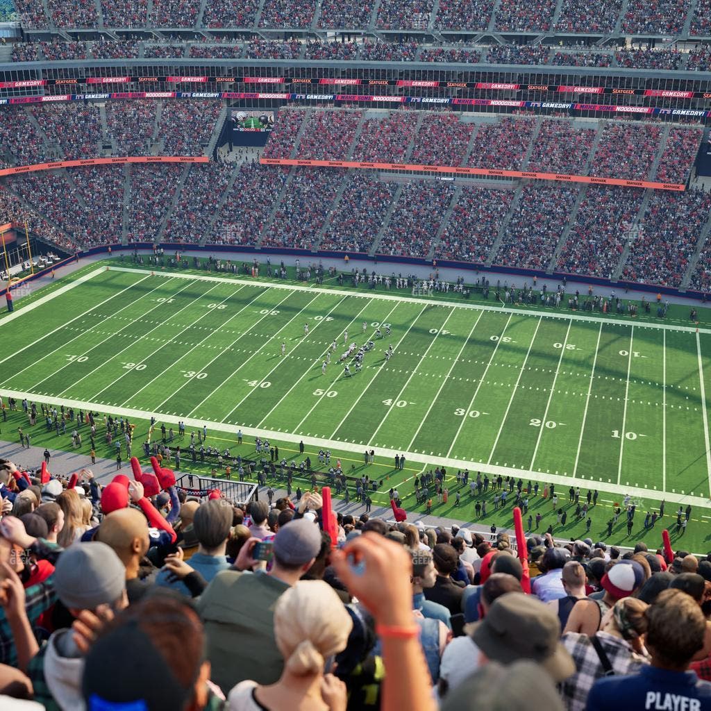 Gillette Stadium - Section 307 Seat View