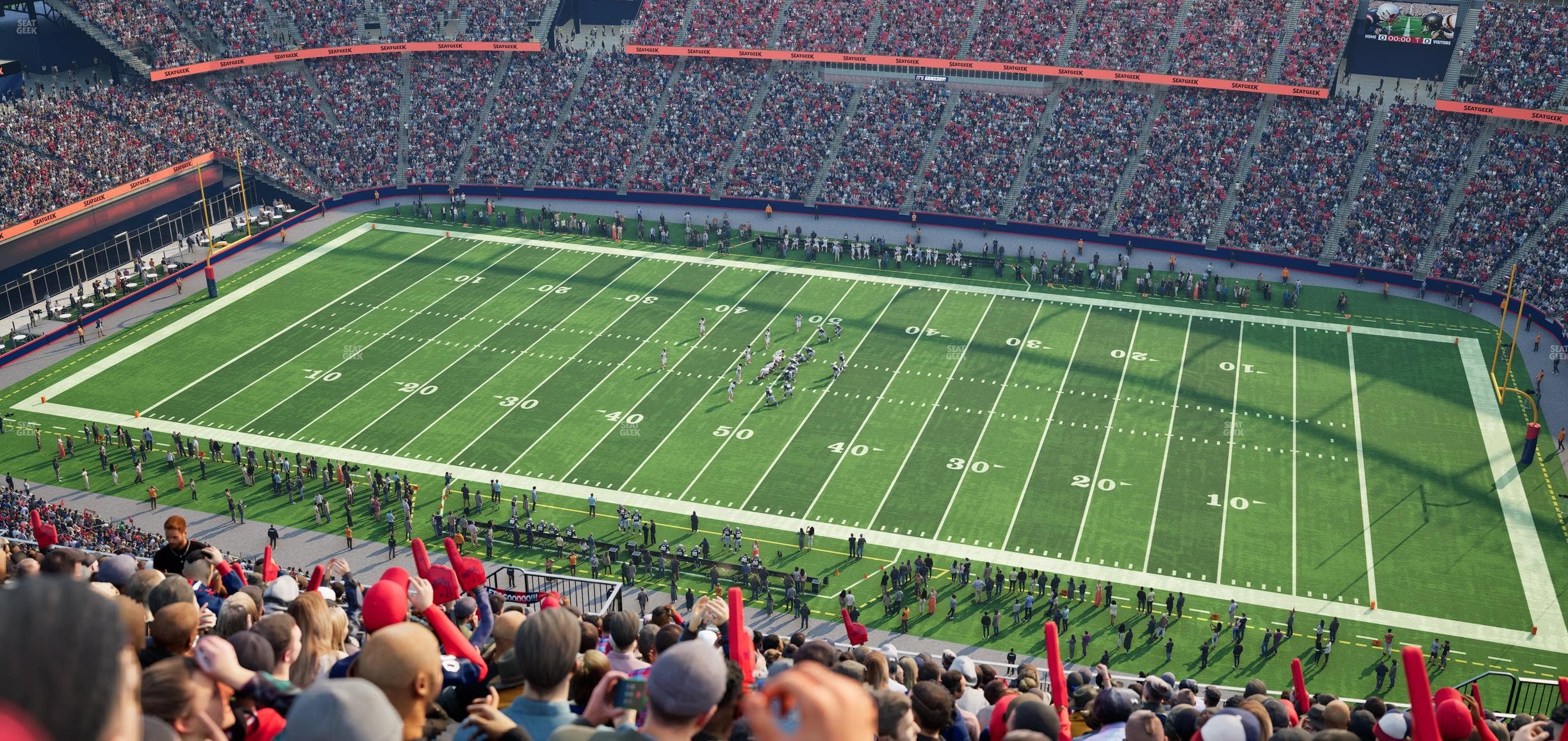 Gillette Stadium - Section 307 Seat View