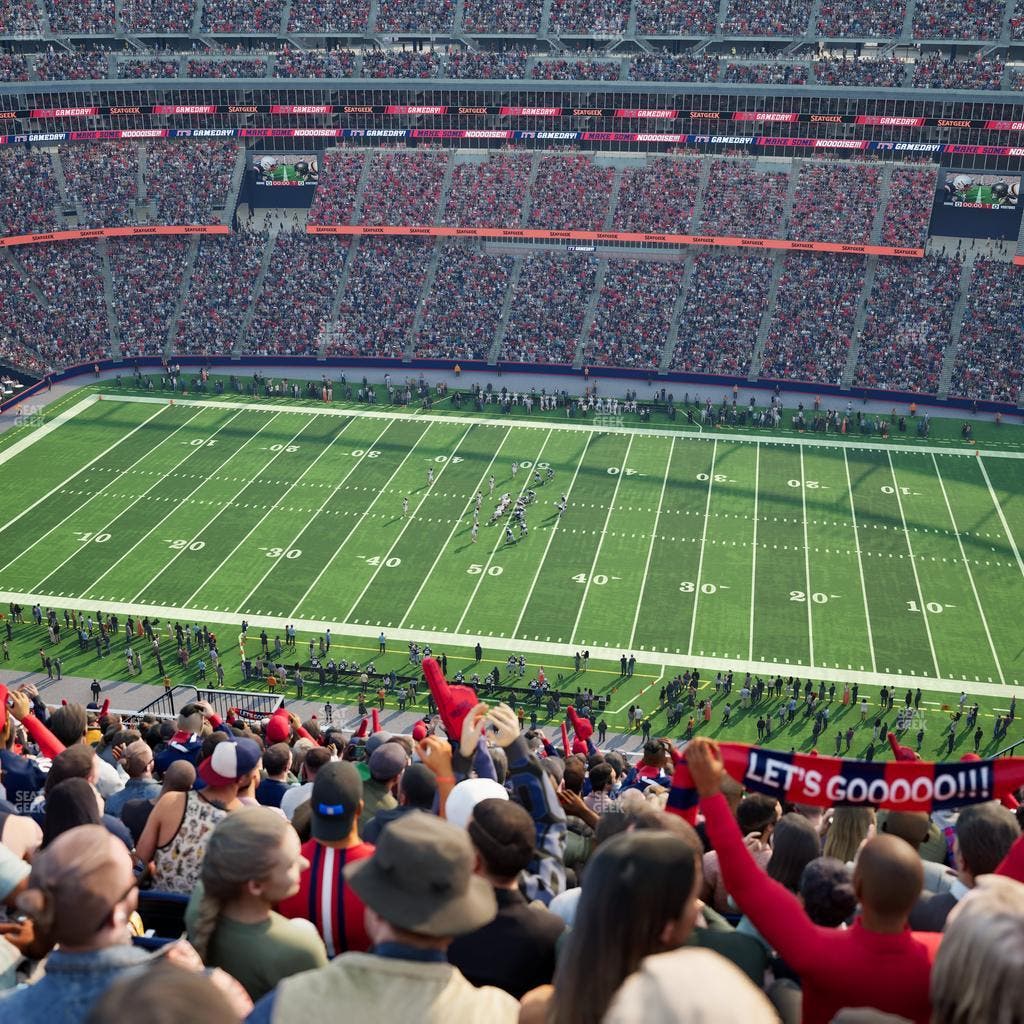 Gillette Stadium - Section 308 Seat View