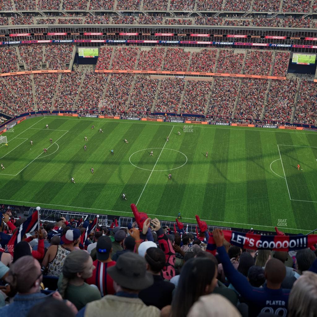 Gillette Stadium - Section 308 Seat View