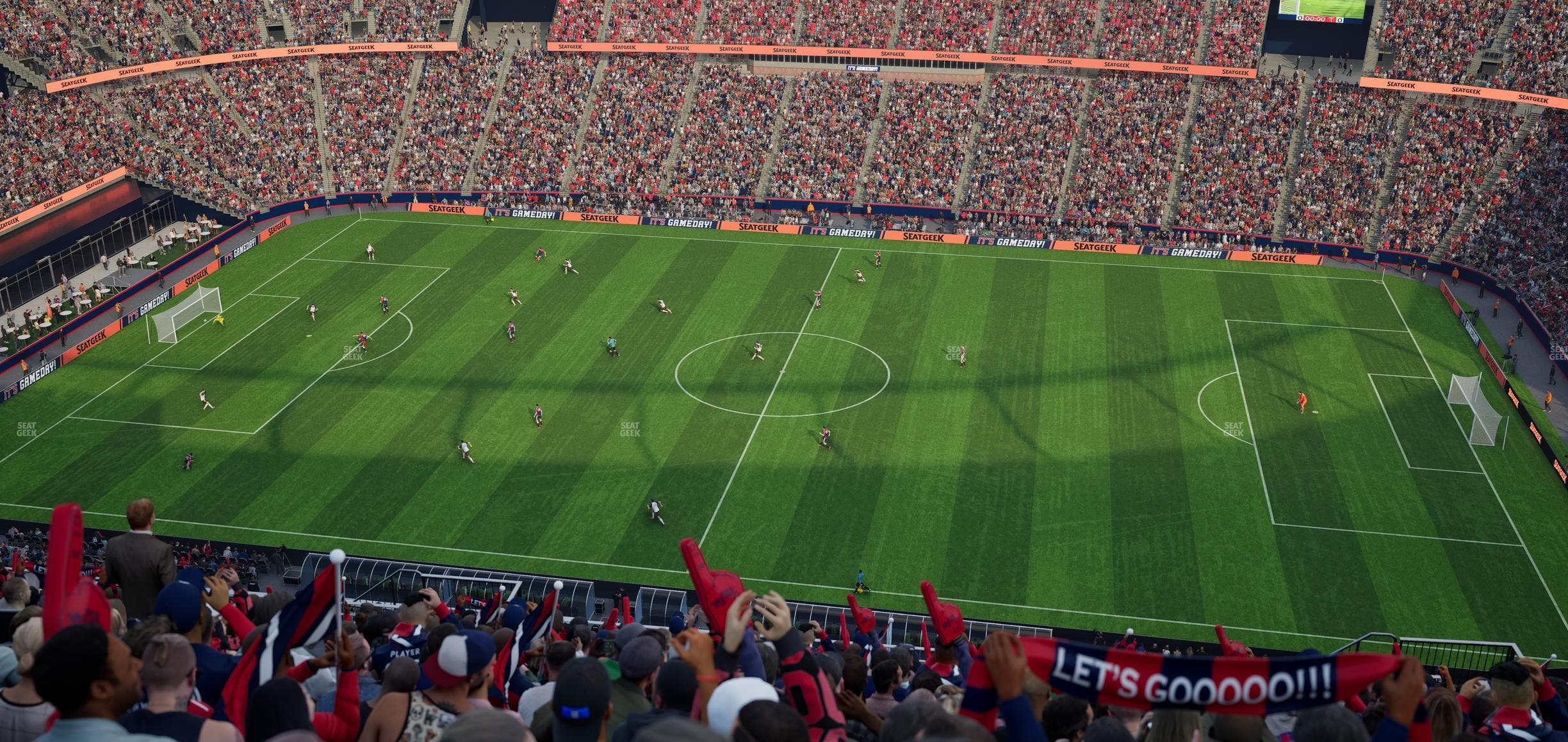 Gillette Stadium - Section 308 Seat View