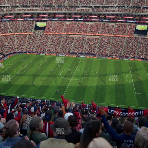 Gillette Stadium - Section 308 Seat View