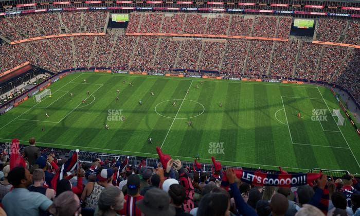 Gillette Stadium - Section 308 Seat View