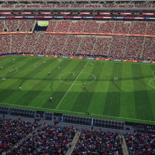 Gillette Stadium - Section 308 Seat View