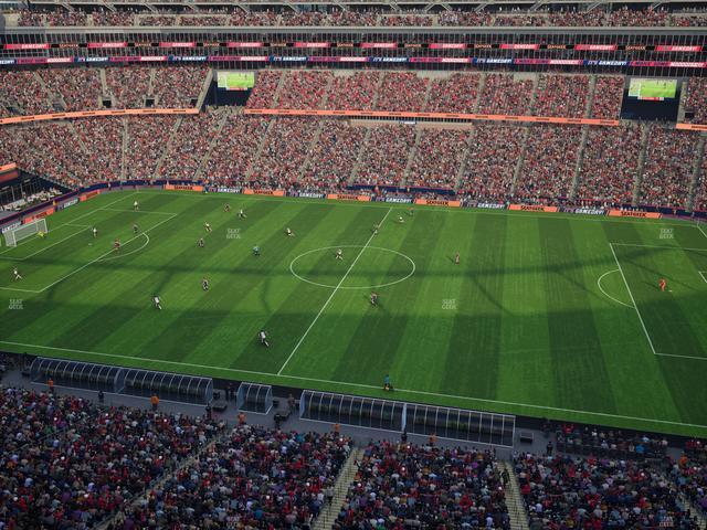 Gillette Stadium - Section 308 Seat View