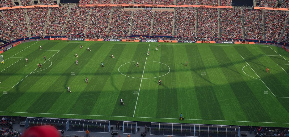 Gillette Stadium - Section 309 Seat View