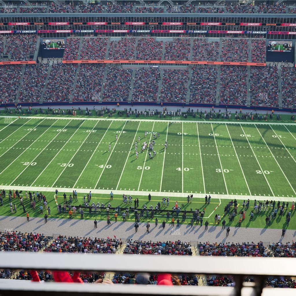 Gillette Stadium - Section 309 Seat View