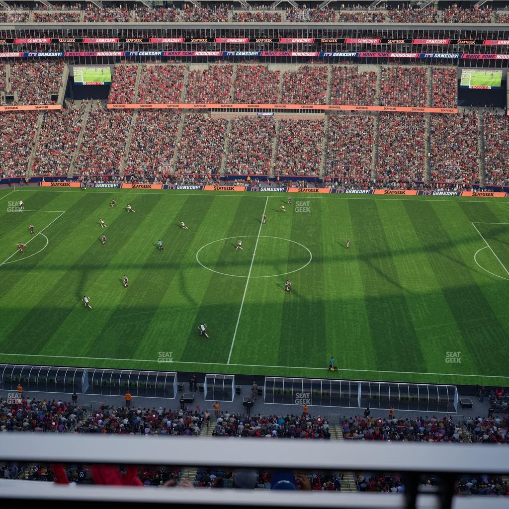 Gillette Stadium - Section 309 Seat View