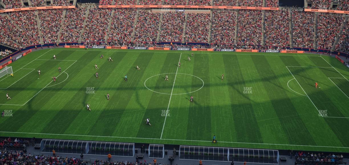 Gillette Stadium - Section 309 Seat View