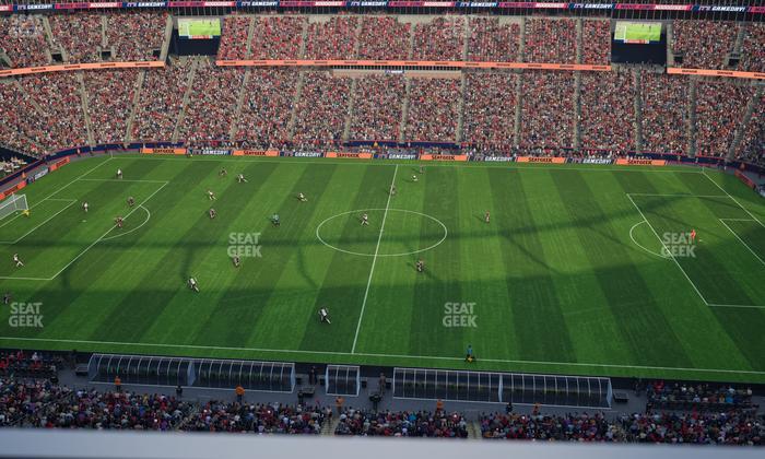 Gillette Stadium - Section 309 Seat View